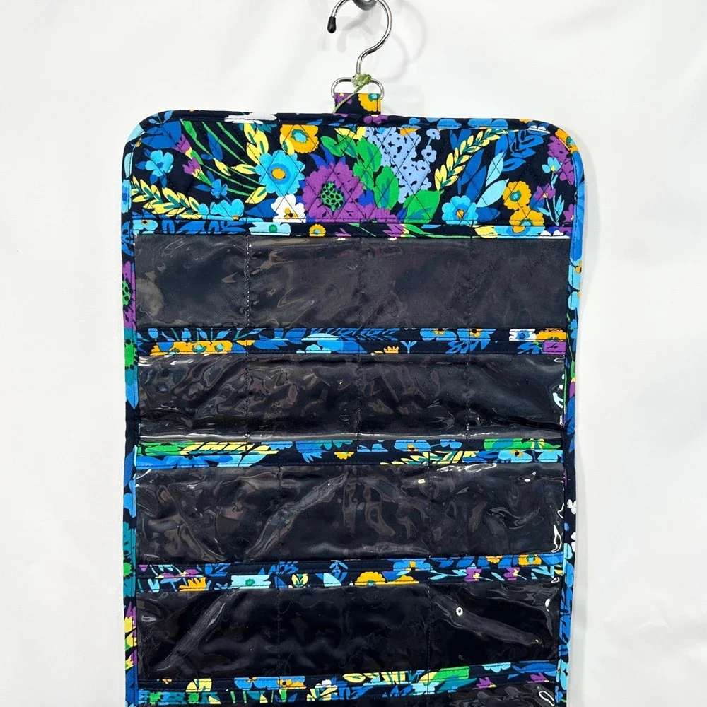 Vera Bradley Midnight Blues Keep It Up Organizer Floral Hanging Travel Bag NWT